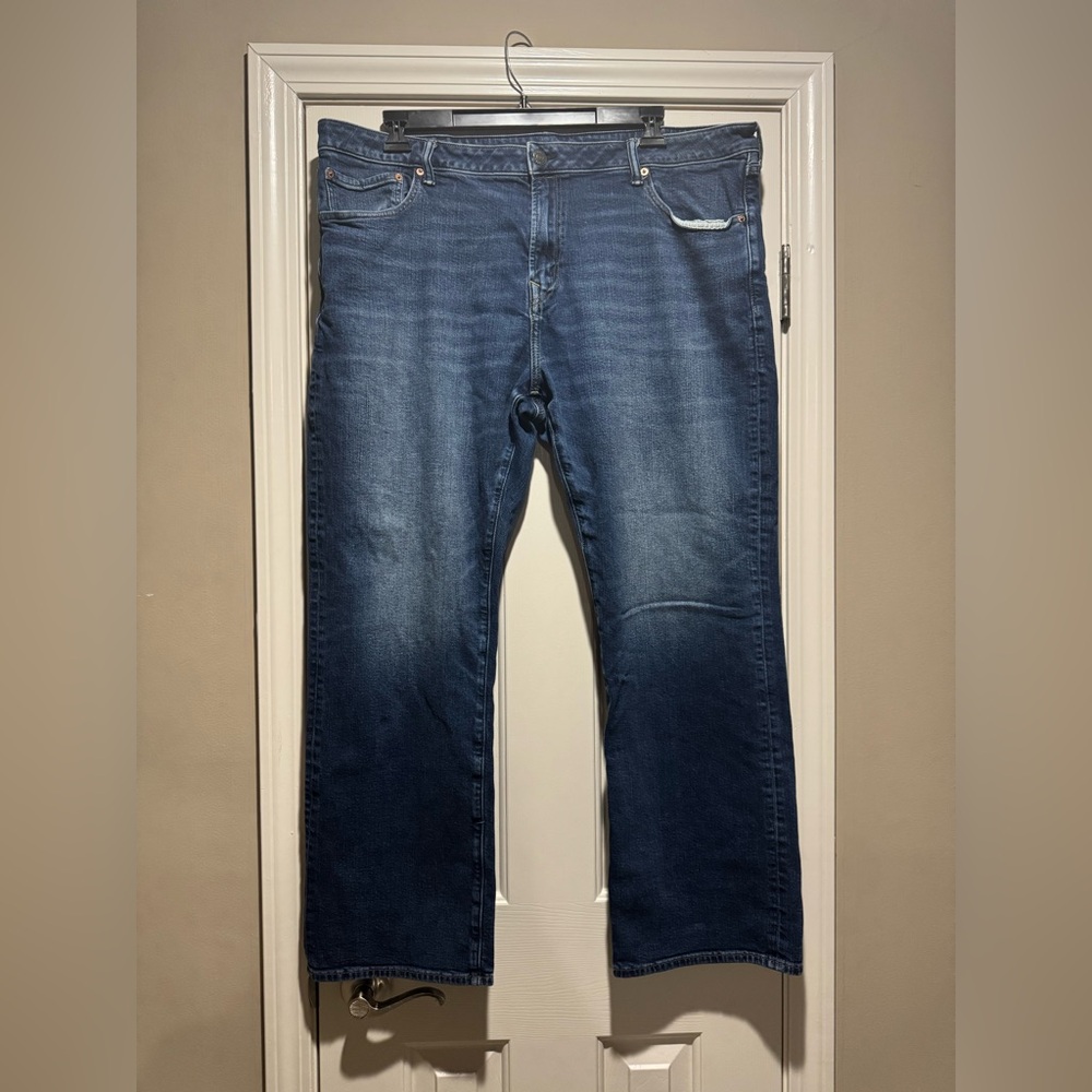 American Eagle Men’s Airflex+ Original Bootcut Jeans, 42x32